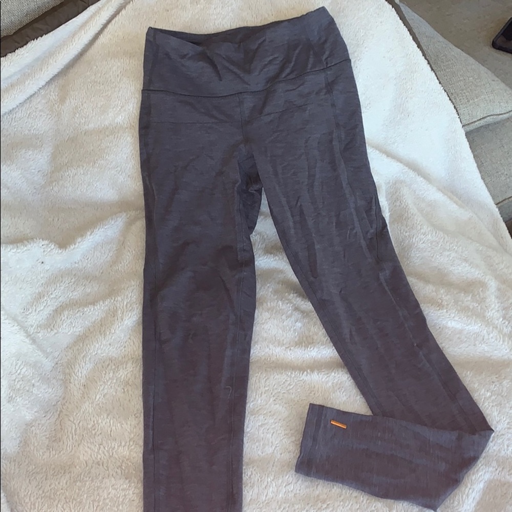 Gray leggings